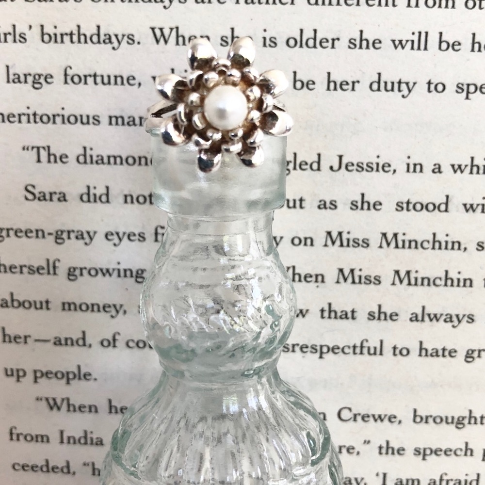 Sterling silver flower ring